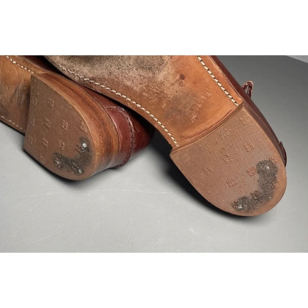 Frye brown leather